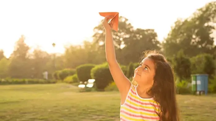 Indian kids playing