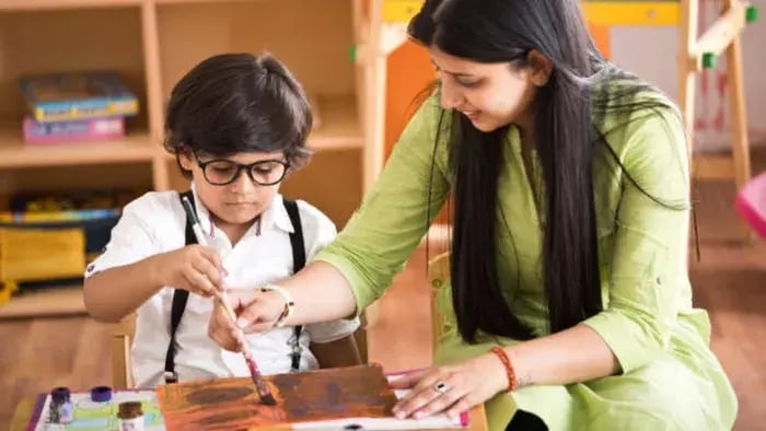 Finger Painting for Creativity and Sensory