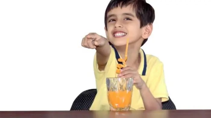 Drinking Juice