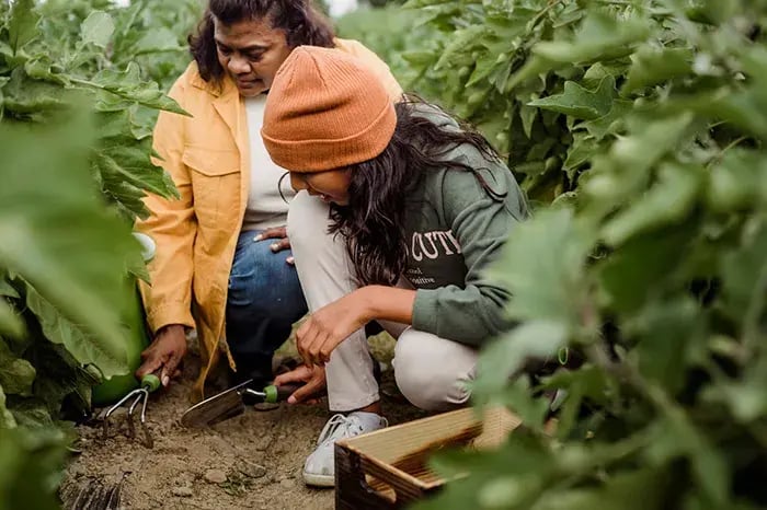 10 Reasons Gardening is Great for Kids' Mental Well-being - Connects Children with Nature