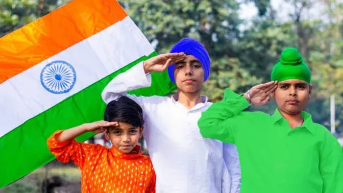 Indian Kid Eating