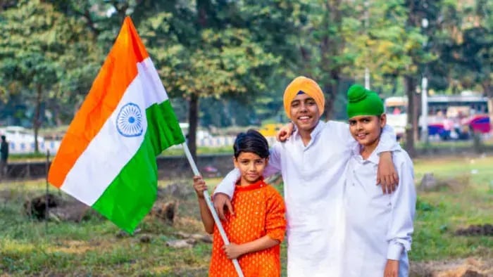 Indian Kid Eating