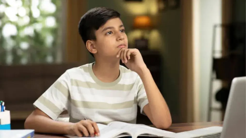 Indian Kids Reading