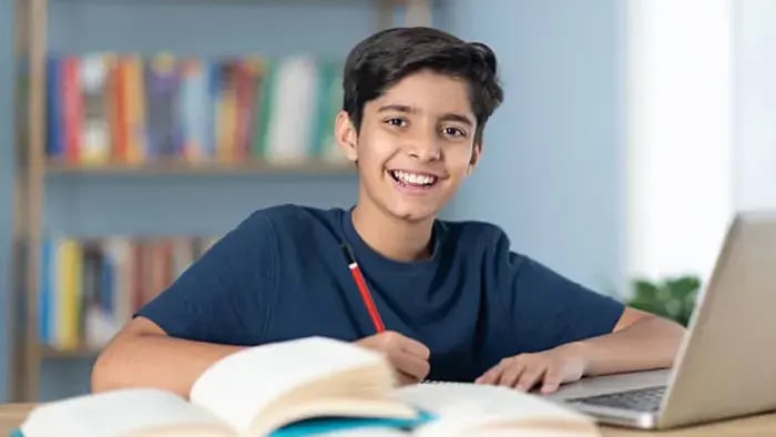 Indian Kid Eating