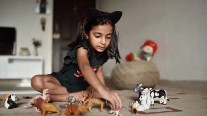 Indian Kids Doing Activities