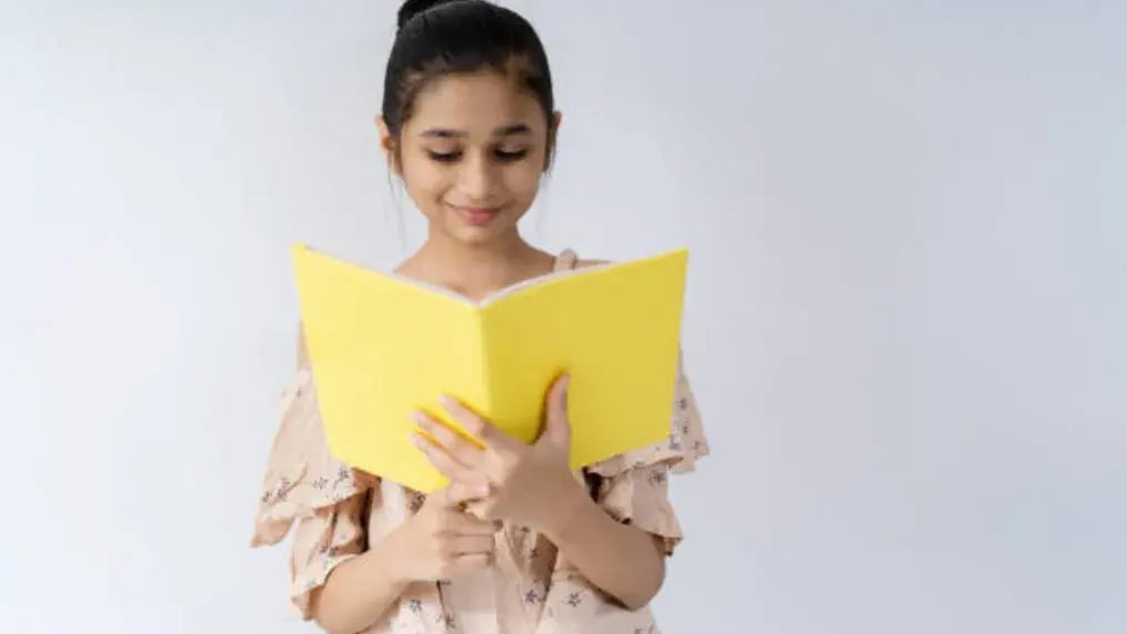 Indian Kids Reading