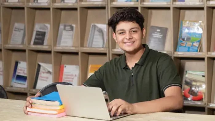 Indian Kids Studying
