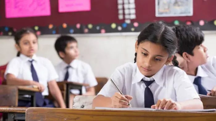 Indian Kids Studying