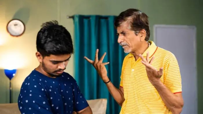 Indian kids angry