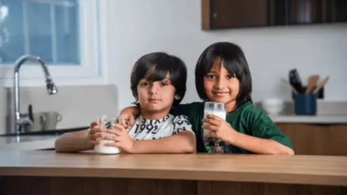Indian Kid Eating