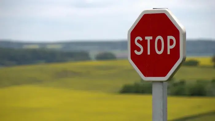 stop sign