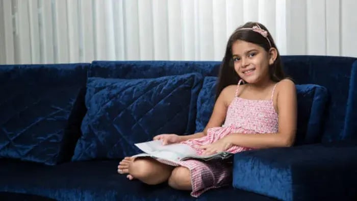 Indian Kids Reading