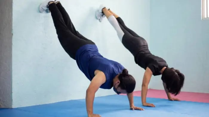Wall Push Ups