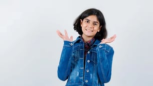 Indian Kids Wearing Jackets