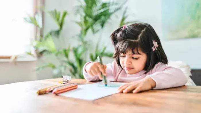 Indian Kids Drawing
