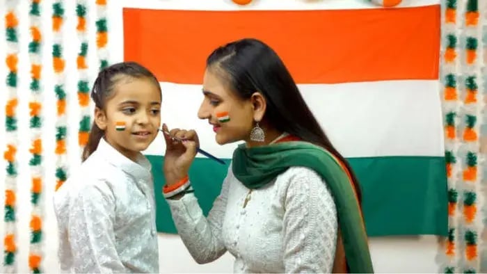 Indian Kid Eating