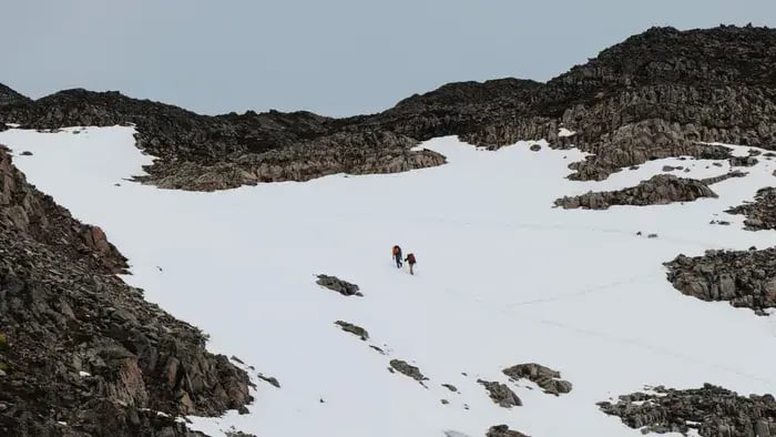 Snow And Mountains Of Antarctica