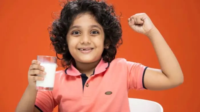 Indian Kids Drinking