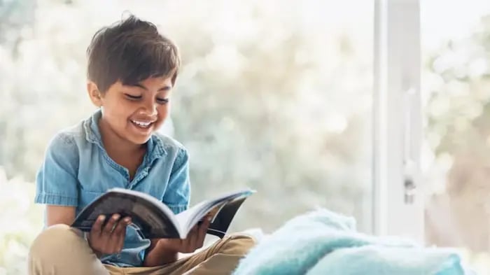 Indian Kids Reading