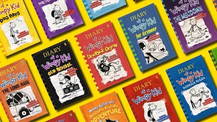 Various Series Of A Dairy Of A Wimpy Kid