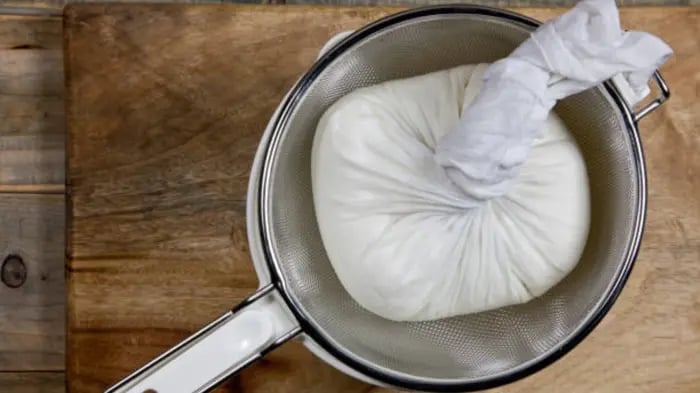 Milk And Homemade Paneer