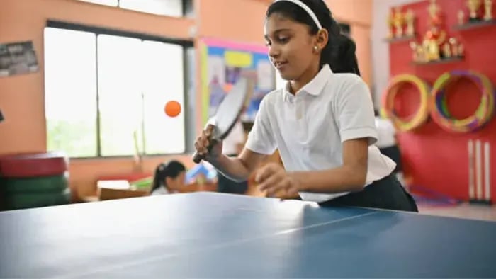 Indian Kid Eating
