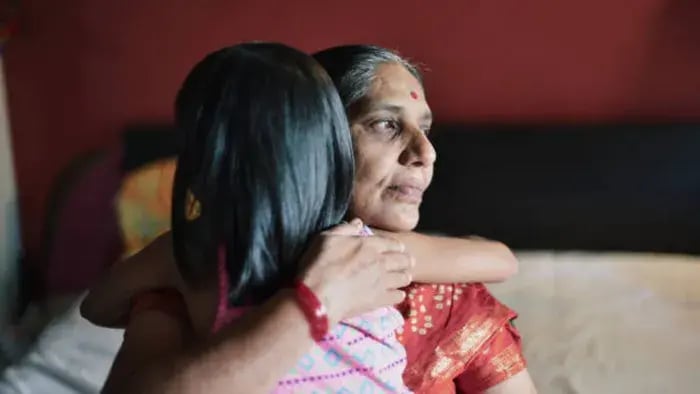 Indian kid sad