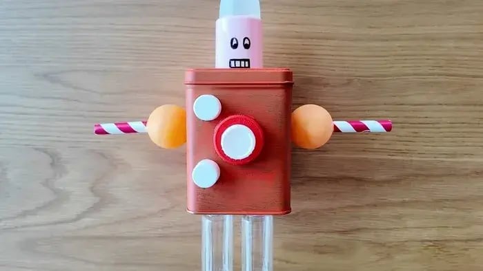 Robot Made From Boxes