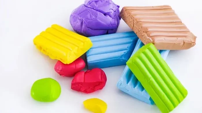 Clay blocks-colorful clay blocks