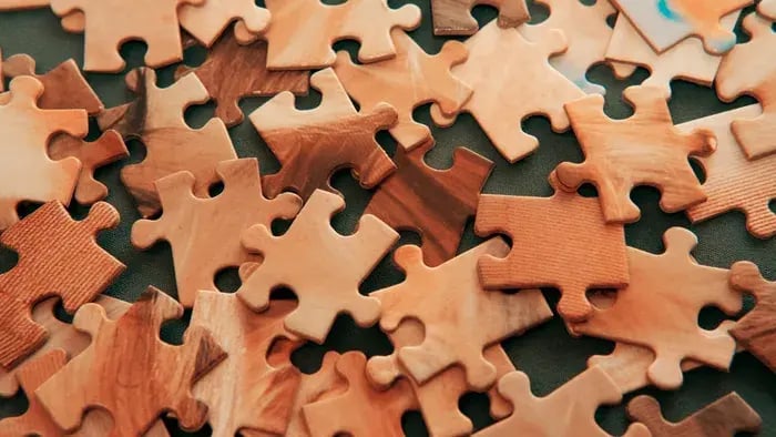 Critical Thinking Exercises for Kids to Boost Problem-Solving Skills - Brown colored puzzle pieces