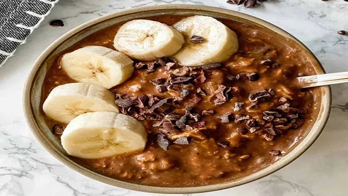 Dark Chocolate Overnight Oats