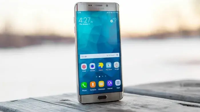 Phone On A Stand