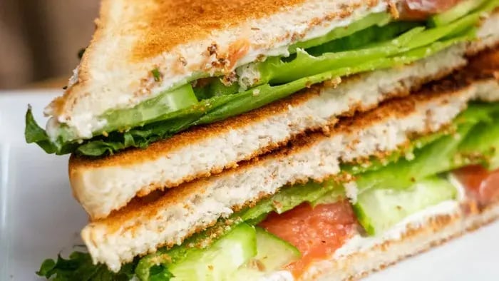 Easy Breakfast Recipes for Kids: Nutritious and Quick Meals to Start Their Day Right - Tomato and Cucumber Sandwich