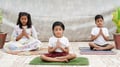 Easy Indoor Yoga for Children: Simple Asanas for Season Change Period in India