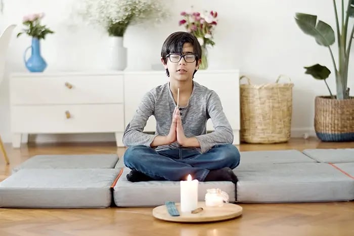 Easy Meditation Techniques to Reduce Childhood Anxiety - How to Get-the Child to Meditate