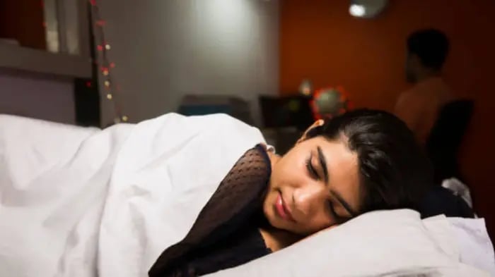 Indian Teenager Sleeping