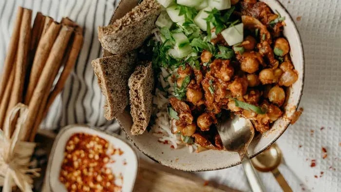 meal served in a bowl