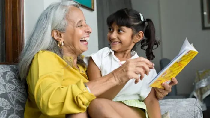 Indian kids and family