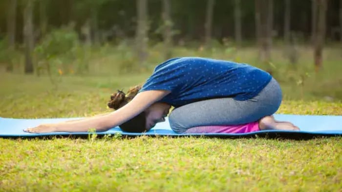 Indian Kids Doing Yoga