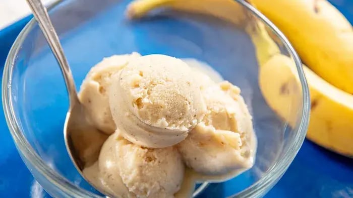 Banana ice cream