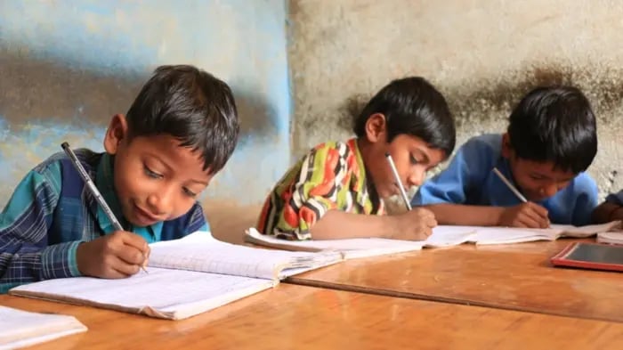 Indian Children Learning Fun Hindi Stories