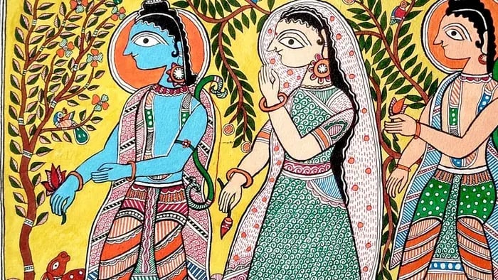 Exploring Traditional Indian Art Forms with Your Kids: Tips for Parents - Madhubani Painting
