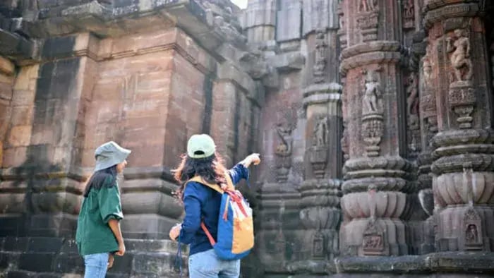 Indian Kid On Vacation