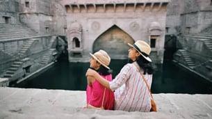 Indian Kid On Vacation