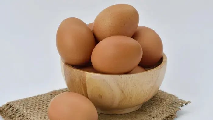 Brown Eggs In A Bowl