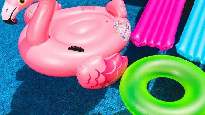 Fun and Educational Activities for Kids to Learn and Play at Home - Floating water toys in a pool