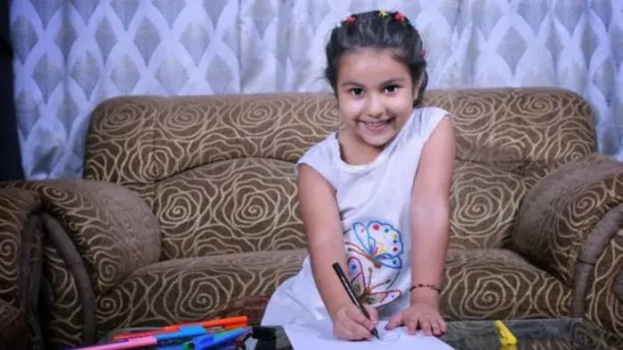 Indian kids drawing