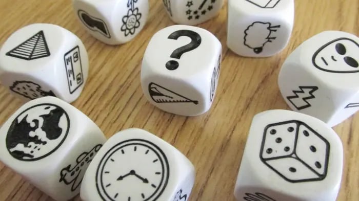 Unique Story Dice Faces For Kids To Tell New Stories