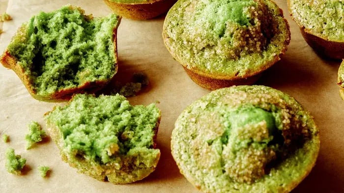 Green Foods for Kids: Fun and Nutritious Ways to Add Greens to Their - Green muffins