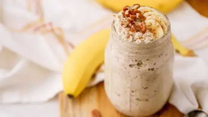 overnight oats with fruits